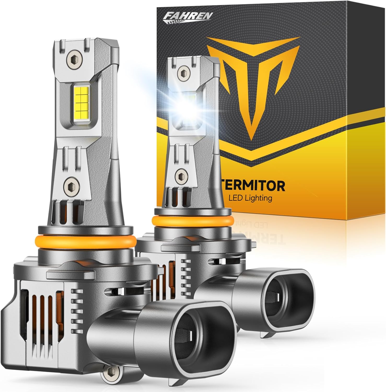 FAHREN Termitor 9005 LED Headlight Bulbs 110,000LM 6500K