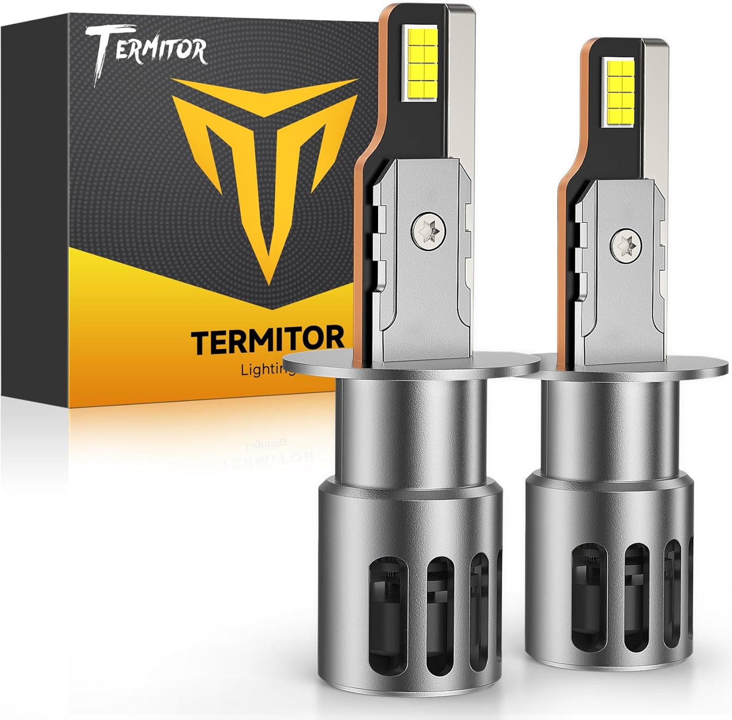 FAHREN TERMITOR H1 LED Bulbs 900% Brighter 36000LM 6500K
