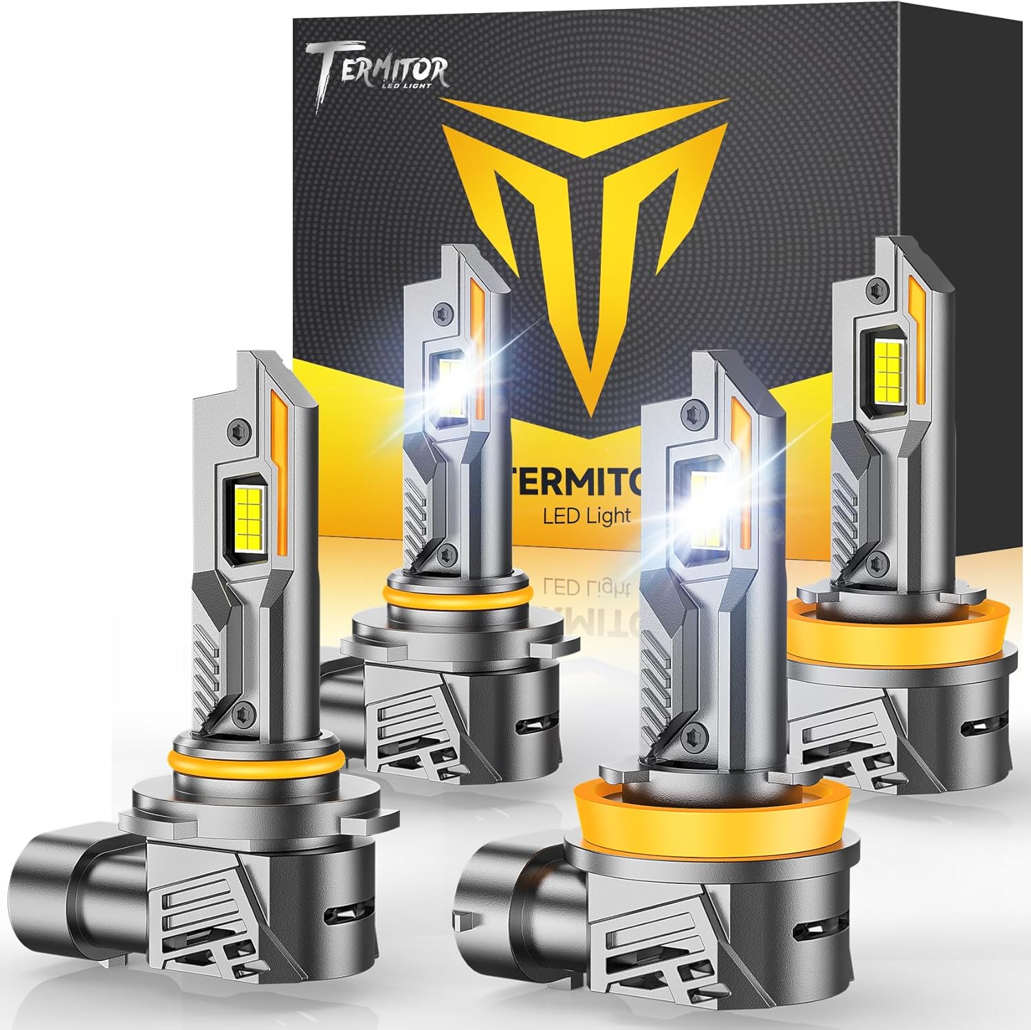 FAHREN TERMITOR H11/9005 LED Headlight Bulbs Combo 1200%