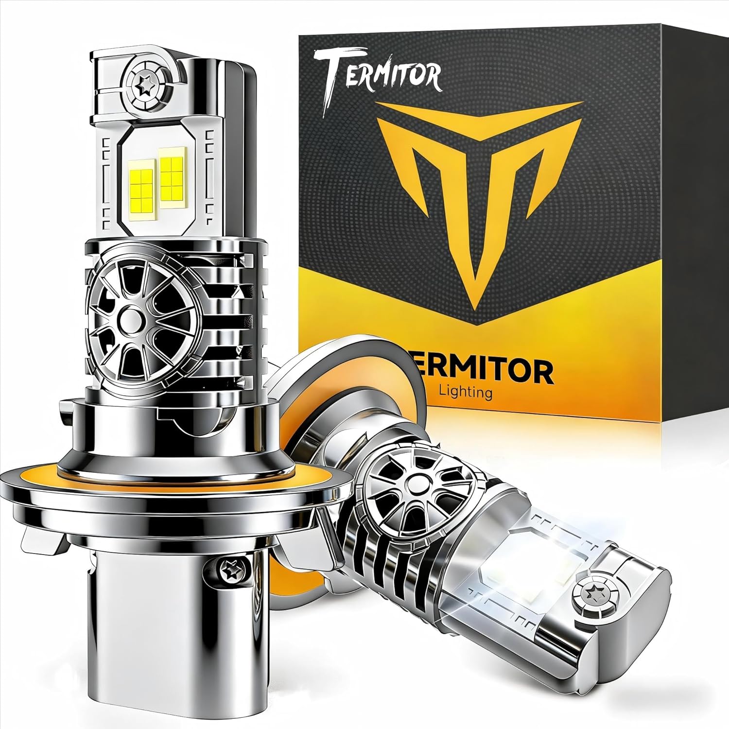 FAHREN Termitor H13 LED Headlight Bulbs 50000LM 6500K