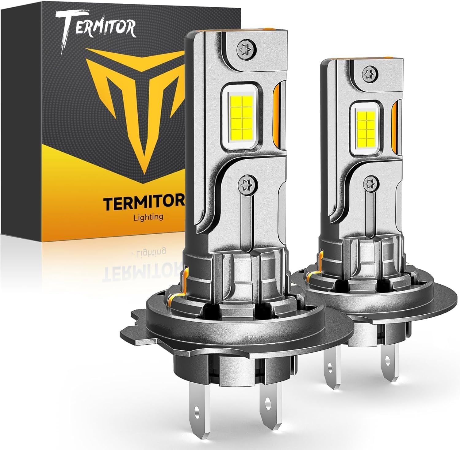 FAHREN Termitor H7 LED Headlight Bulbs 80000LM 6500K White