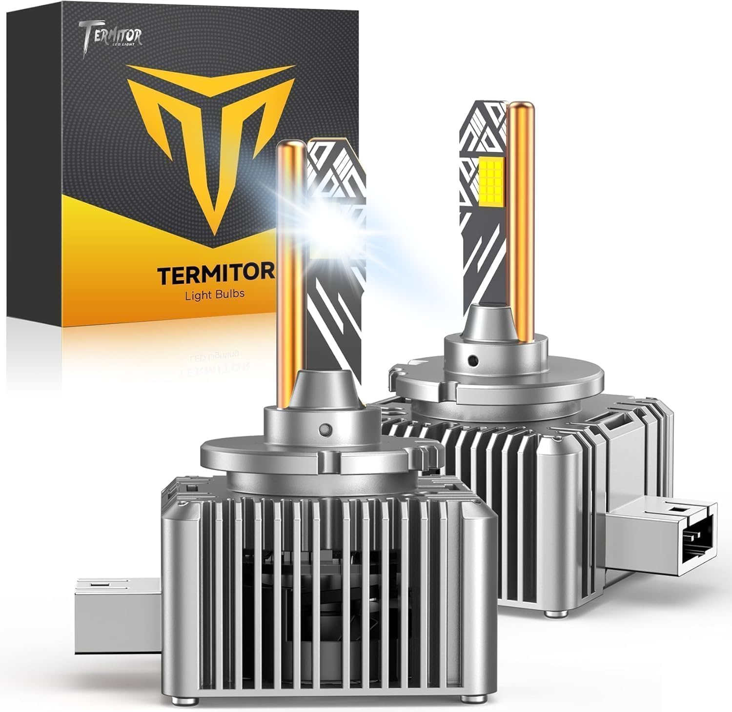 Termitor D3S LED Bulbs 50000LM 6500K Waterproof Xenon