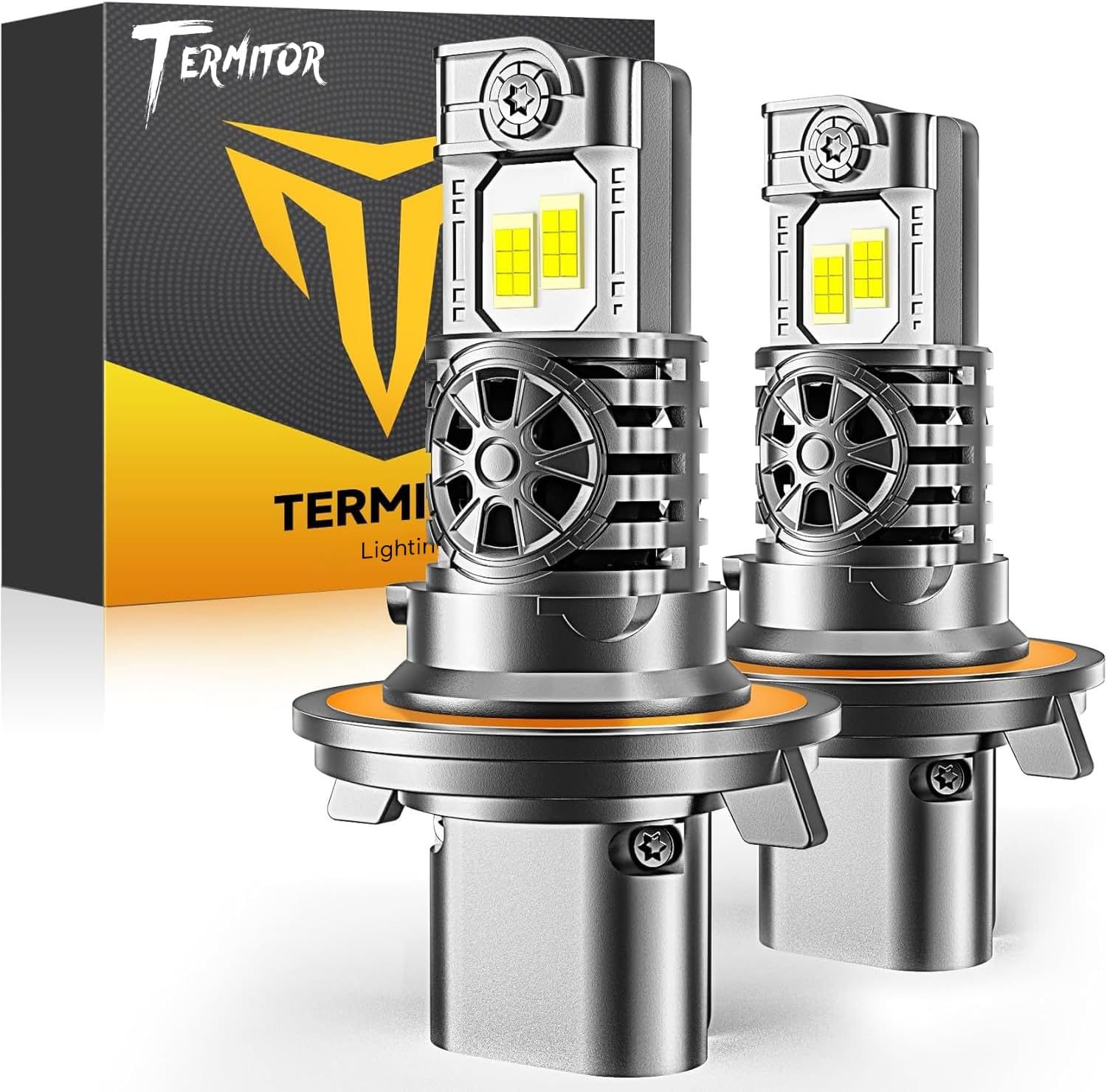 Termitor H13 9008 LED Headlight Bulbs 90,000LM 6500K White